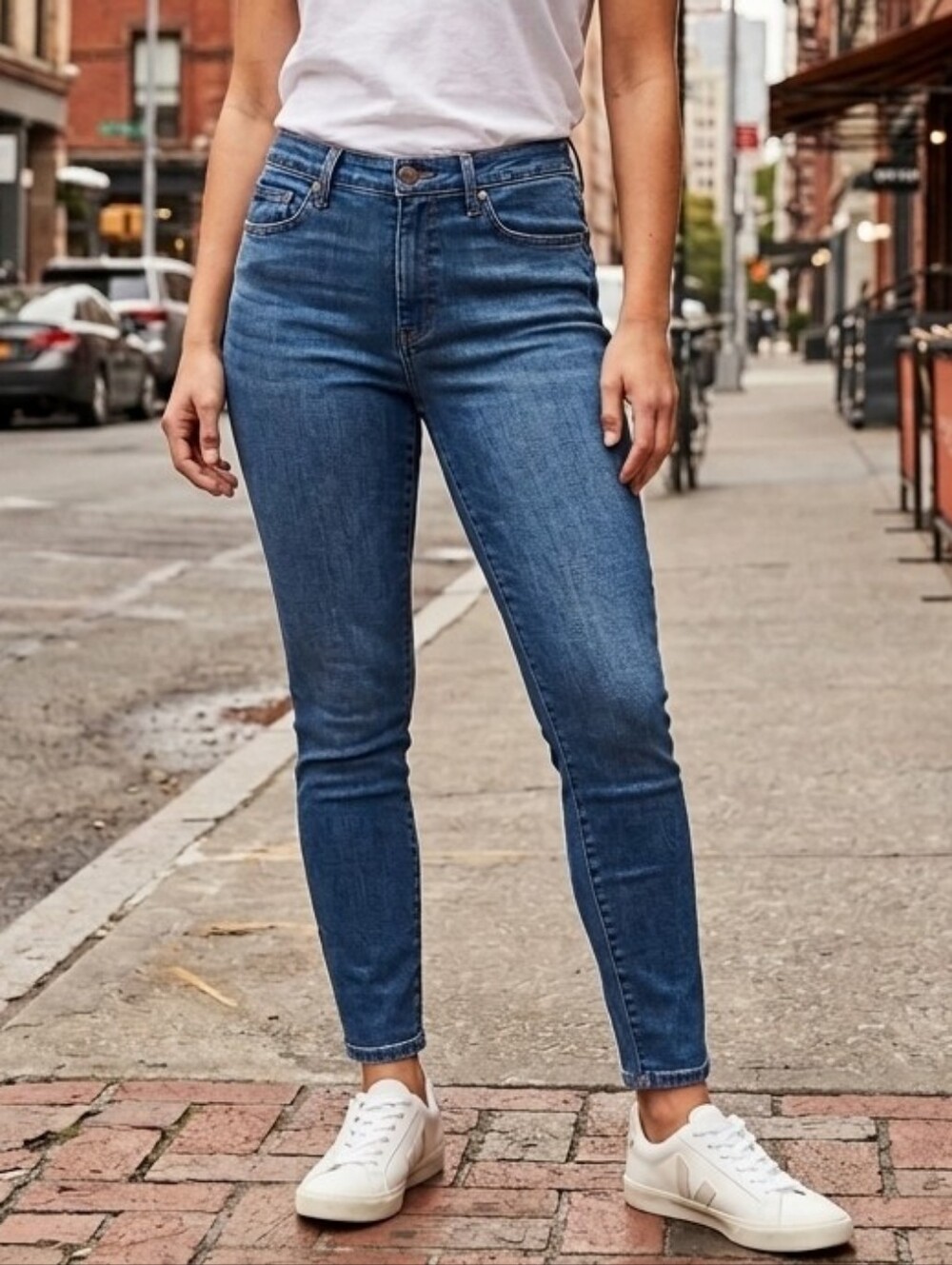 NWT Everlane The Authentic Stretch Mid Rise Skinny